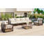 Ensemble de canapé modulaire de patio en métal 7 pièces Modern Modern-926823782