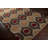 Anly Geometric Hand-Tufted Wool Dark Brown Area Rug-1351268218