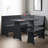 Lief 5 Person Corner Breakfast Nook with Hidden Storage-1325296175