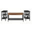 Ensemble de 3 tables basses Rustic-774122682-767423057