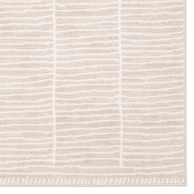 Tapis brun clair / taupe Vibe par Union Rustic Loehrke