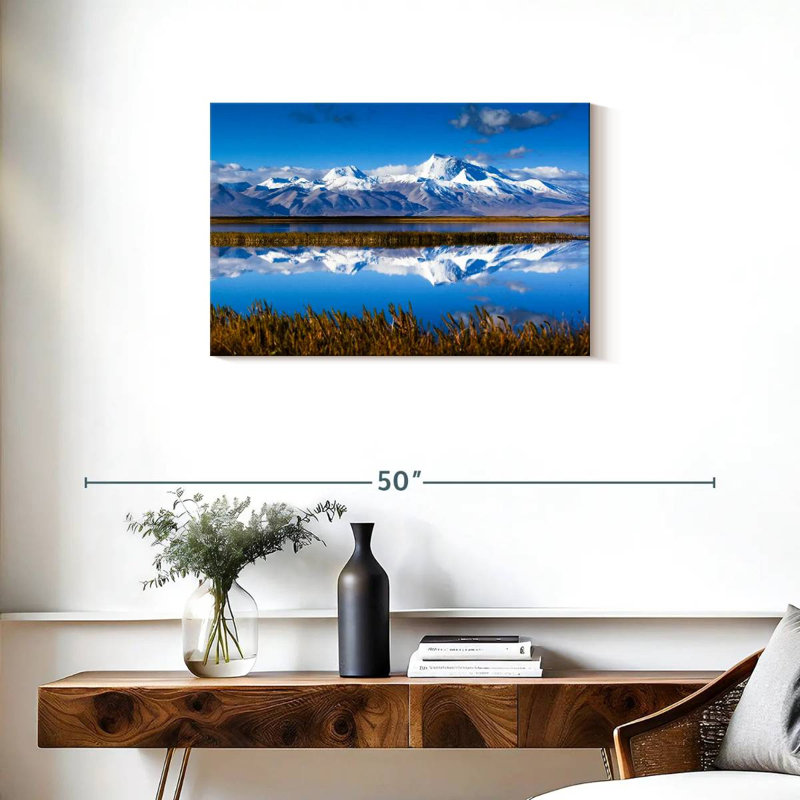 Alvord Naimona'nyi et lac Manasarovar, H 20 po x l 30 po