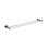 Cubic Double Towel Bar - Wall Mount - 24" Brass/Polished Chrome
