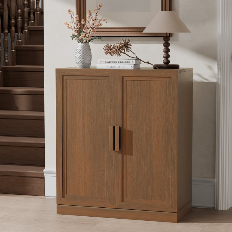 Gershwin Accent Storage Cabinet, 36" H x 31" W x 16" D, Walnut