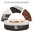41" Round Concrete Propane Fire Pit Table