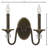 Eleanor 2-Light Candle Wall Light-793558971