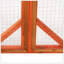 Maison de chat en bois durable avec asphalte imperméable et perchoirs réglables, idéale pour une utilisation intérieure et extérieure, orange