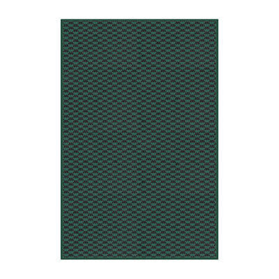 Tapis vert tissé à la machine