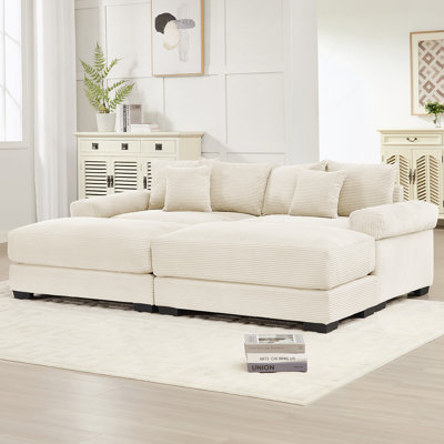 Canapé modulaire surdimensionné 82,6 po Cloud