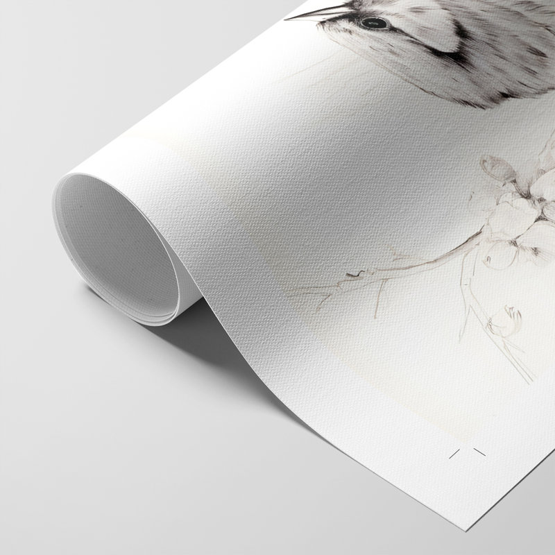Imprimé animalier rétro L III - impression sur toile seulement - non encadrée, H 48 po x l 32 po
