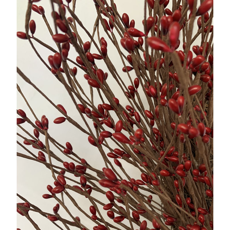 Pip 22'' Handcrafted Faux Grapevine, Berry Wreath