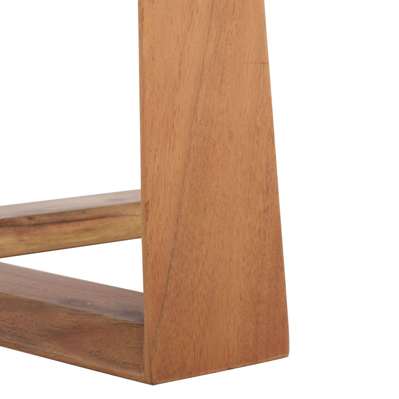 Table basse Baudelaire, Naturel, Brun