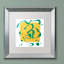 «Gregson Yellow Square on White» par Retirer Amy Vangsgard - reproduction d'art sur toile-19531805-64210350-64210348