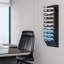 Metal 10 Tier A4 Wall Mounted Document Holder, Hanging Wall File Organiser, Pigeon Holes Storage-838255851