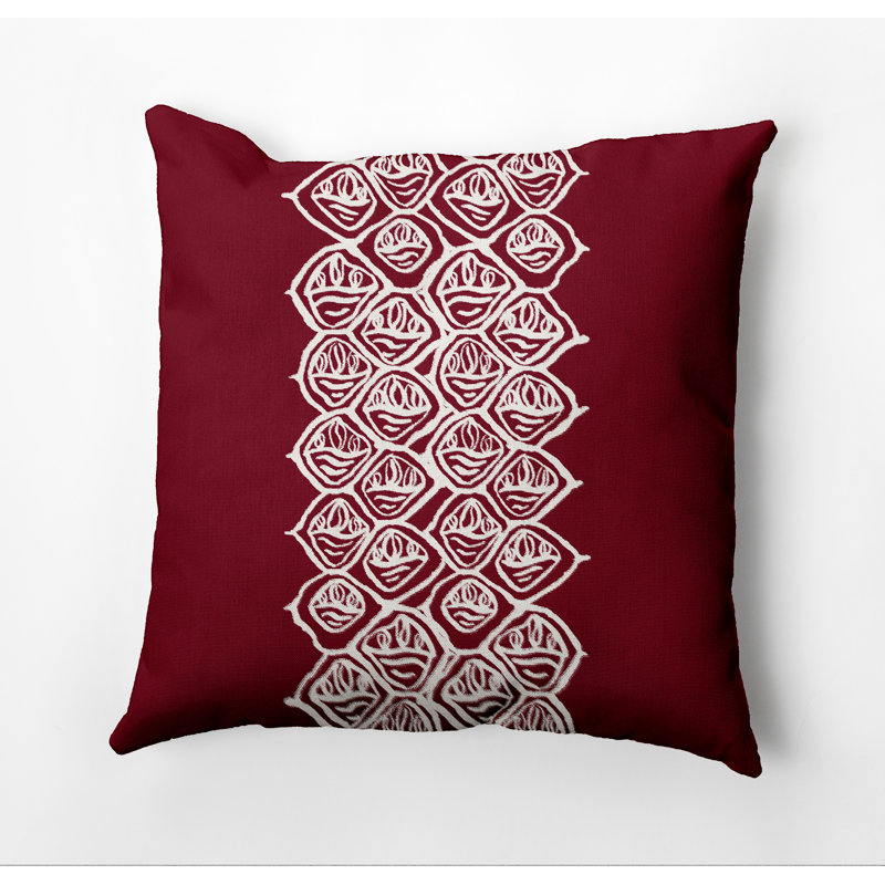 Housse et insert rectangulaires en coton, Marron, 20 po X 20 po