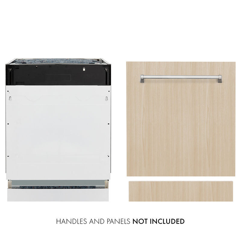 ZLINE 24 in. Tallac 3rd Rack Panel Ready Tall Tub Dishwasher with Tub, 51dBa