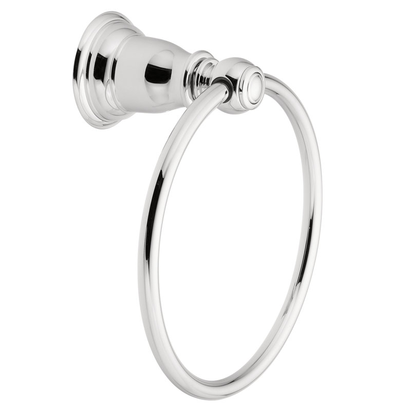 Kingsley Wall Mounted Towel Ring, Chrome