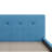 Upholstered Unfinished Tufted Bed