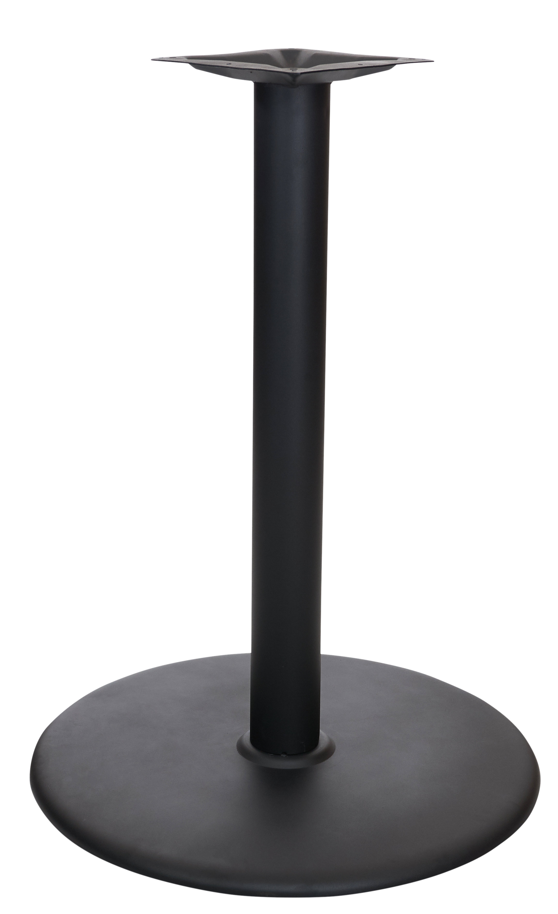 BFM Seating STB noir 30 po base de table ronde à hauteur de bar colonne ...