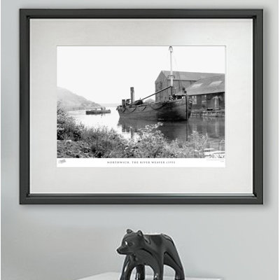 Northwich, The River Weaver C1955 - Single Picture Frame Print