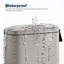 Poubelle en acier inoxydable 13 gallons avec seau intérieur amovible-133286362