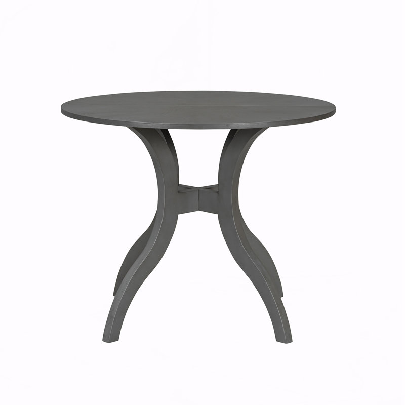 Round Dining Table, Gray