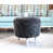 100 % polyester gris foncé est en rupture de stock
