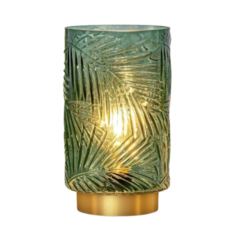 Lampe de table à pile avec minuterie L - vert