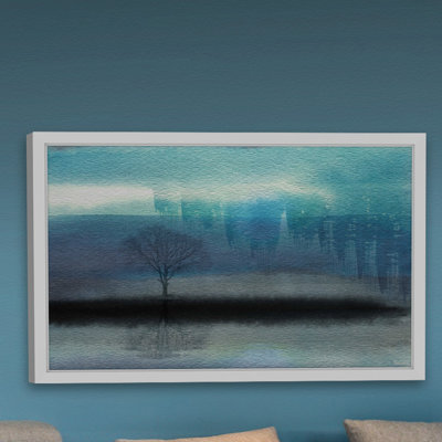 «Mystic Teal» par Parvez Taj, reproduction d'art sur papier