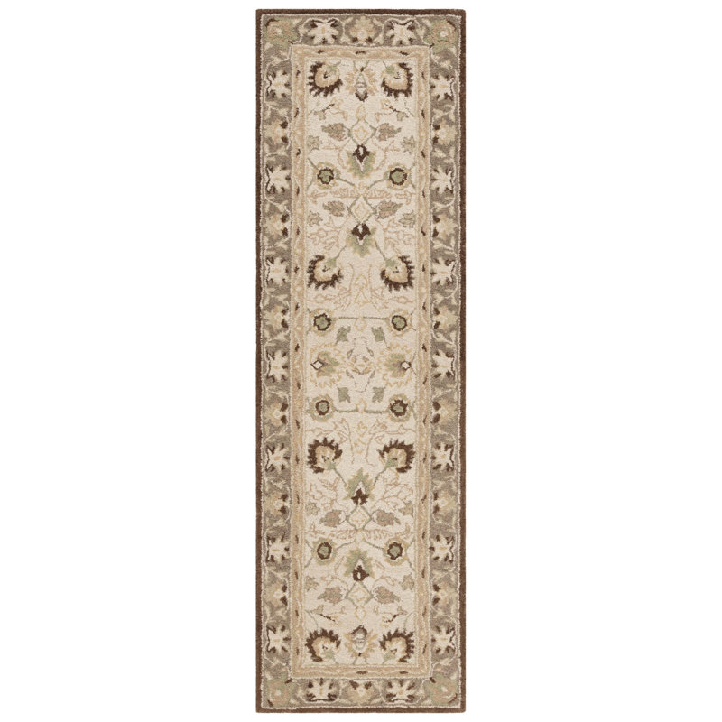 Tingley Hand Tufted Wool Oriental Rug, Runner 2'3" x 8'