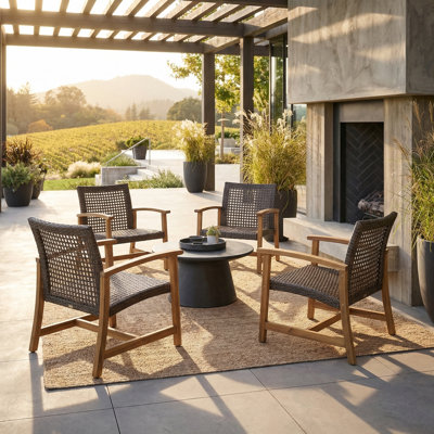Baldivis Wicker Outdoor Lounge Chair