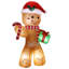 Christmas LED Lights Gingerbread Nativity Set