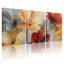 Plants & Flowers Floral Abstract Art Canvas Print Set Set of 3 Canvas Wall Art Prints-261298115
