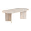 Chrisina Modern Coffee Table, 46.9 x 15.7 x 23.6 inches | 100% Melamine Coated Particle Board, Thickness: 0.7 inches | Stylish Marble Design, Perfect for Living Room & Contemporary Spaces, Durable & Elegant Finish-109178457
