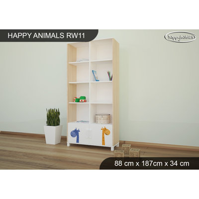 187 cm H X 88 cm W Kids Cube Bookcase