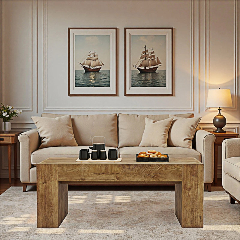 Table basse avec tiroir Farmhouse