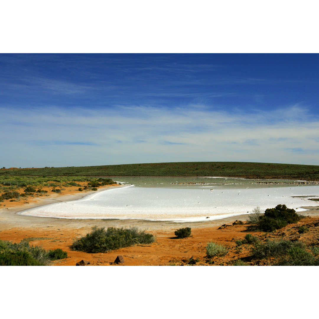 Salzsee - Leinwandbild