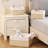Wicker Basket, Set Of 3 Hand-Woven Storage Baskets For Organizing, Rectangle Wicker Storage Basket Bins With Handles, Small Toilet Paper Storage Baskets For Shelves & Decor-24423960