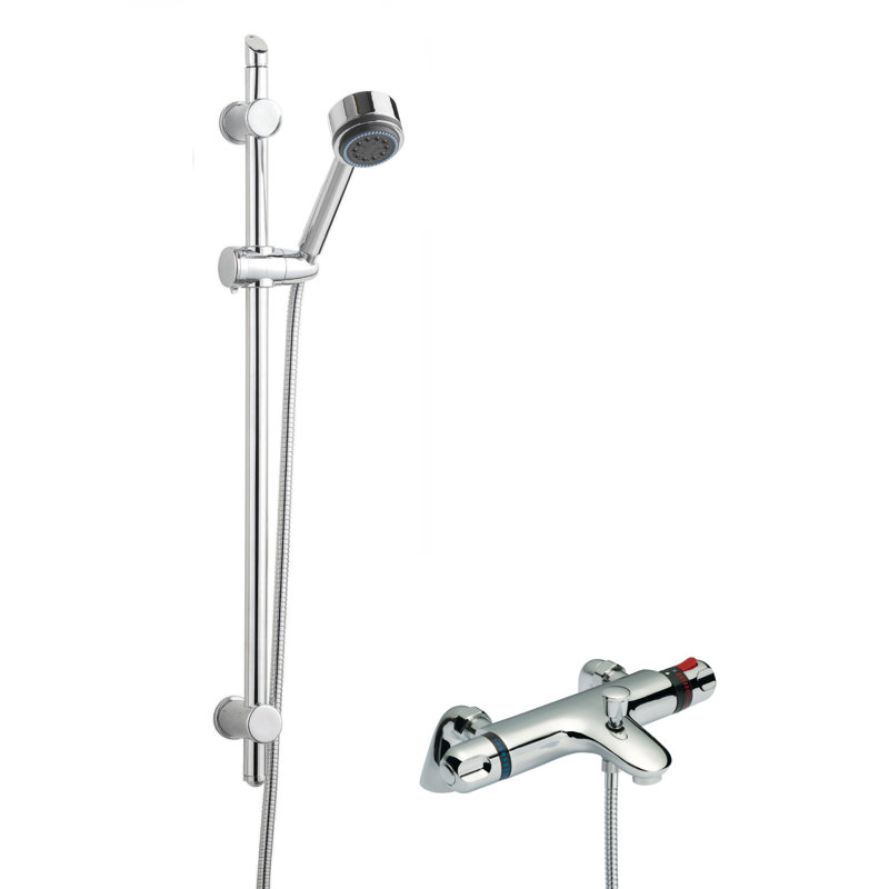 Thermostatic Shower with Handheld Shower Head