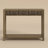 Chul 43.3" Traditional Console Table With Curved Edge Top 43.3" Traditional Console Table With Open Shelf-1855846596