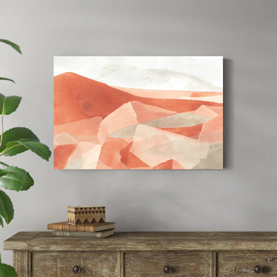 «Desert Valley I» par June Erica Vess - peinture sur toile tendue