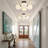 4-light Modern Sputnik Bubble Semi Flush Mount Ceiling Light Opal Glass Globe Shade For Kitchen Island Dining Room Hallway-1675235861