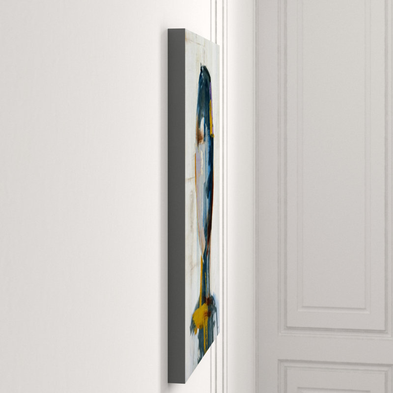 Thought Machine I Painting by Bridges, Glass Coat, 62" H x 40" W x 1.5" D