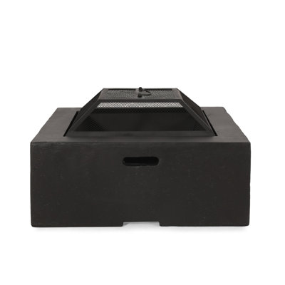 29"SQUARE WOOD BURNING FIRE PIT