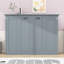 Lit escamotable, pliable dans une élégante armoire à lattes-1379446702-1379446704