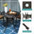 2 - Person Patio Dining Set with Round Table , Cushions Included-400101797