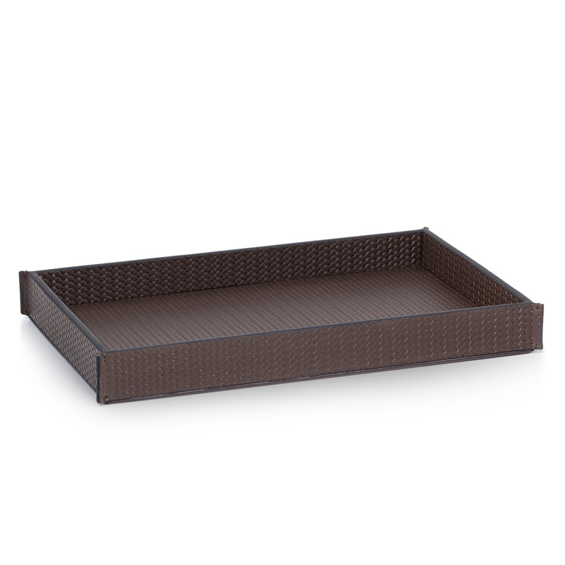 Piega Braid Tray, Piega Braid Brown