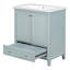 Meuble-lavabo 30 po avec lavabo en céramique