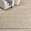 Herringbone Hand Woven Dhurrie Jute Area Rug-1753403074