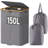 150L Double Laundry Hamper with Lid-1837502225